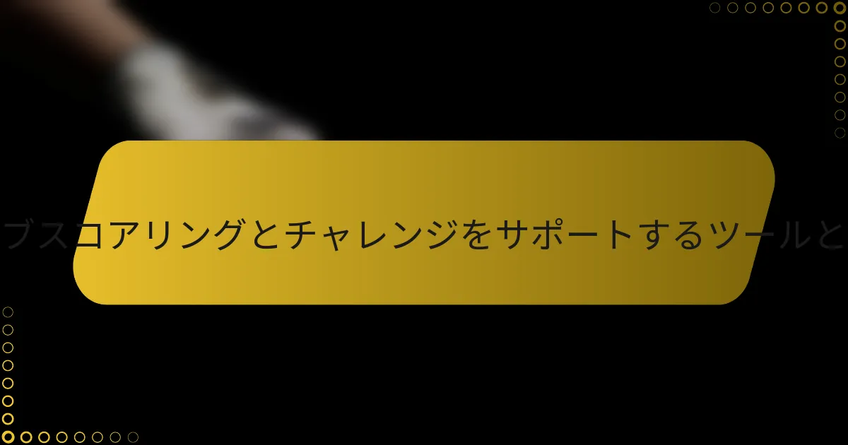 クリエイティブスコアリングとチャレンジをサポートするツールとリソースは?